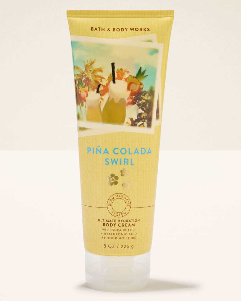 Body Cream Pina Colada Swirl