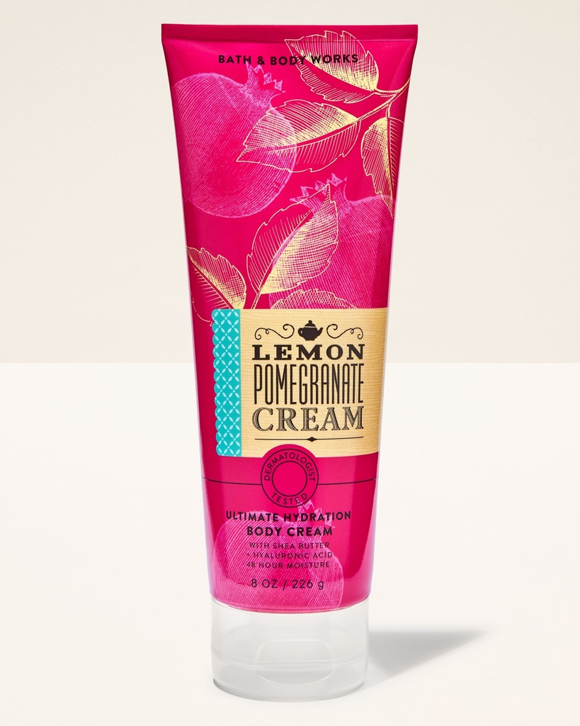 Body Cream Lemon Pomegranate