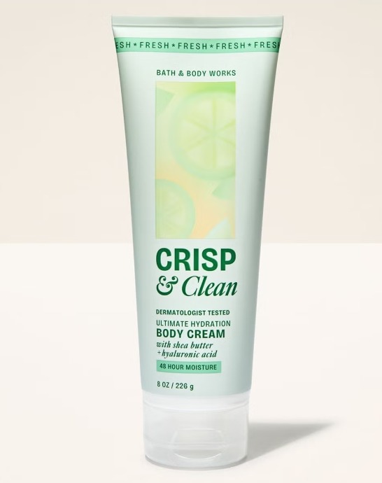 Body Cream Crisp & Clean