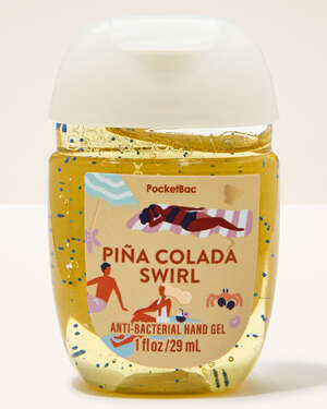 Pocket Sanitizer Pina Colada Swirl
