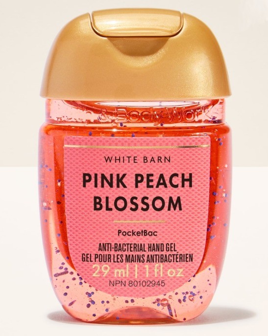 Pocket Sanitizer Pink Peach Blossom