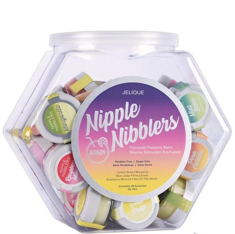[638258904933] Jelique Cocktail Nipple Nibblers Fishbowl - unidad (Pina Colada)