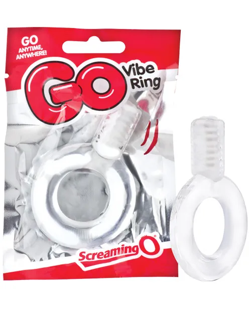 [817483011177] Screaming O GO Vibe Ring - Clear