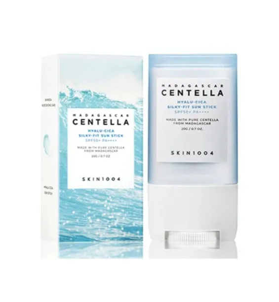 Madagascar Centella Hyalu-Cica Silky-Fit Sun Stick Skin1004 20g 0.7 oz