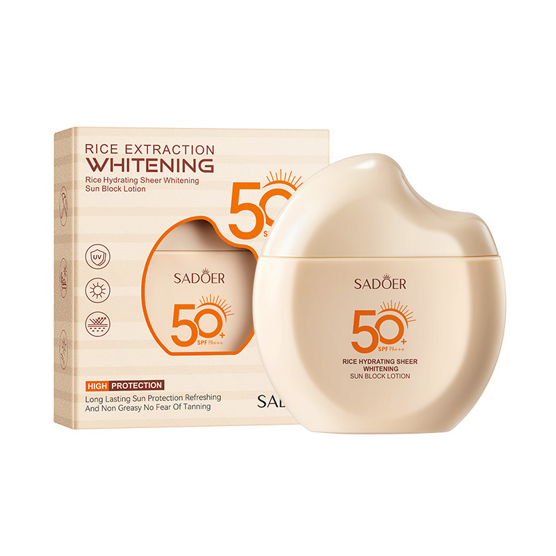 loción protectora solar facial y corporal