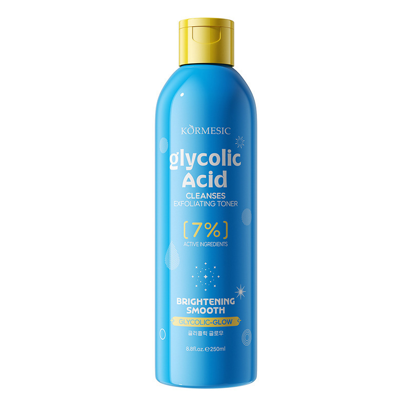 tónico exfoliante con ácido glicólico al 7%