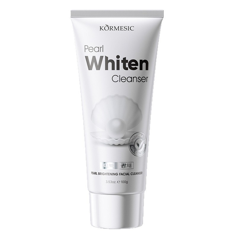limpiador facial aclarante de perla