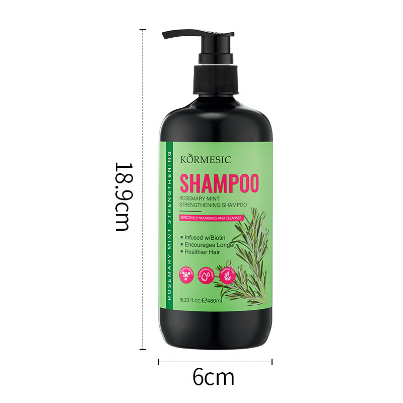 champú fortalecedor de romero y menta