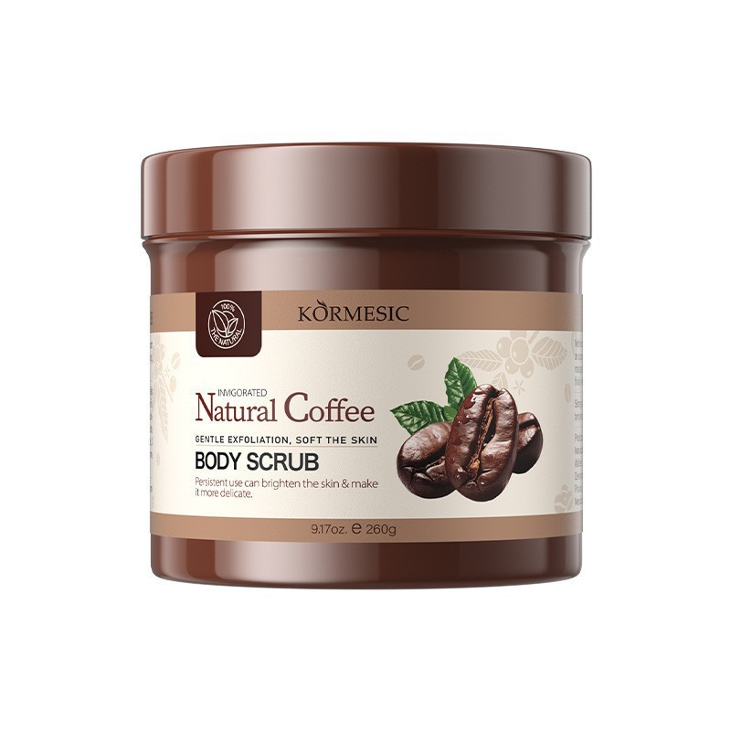 exfoliante corporal de café natural