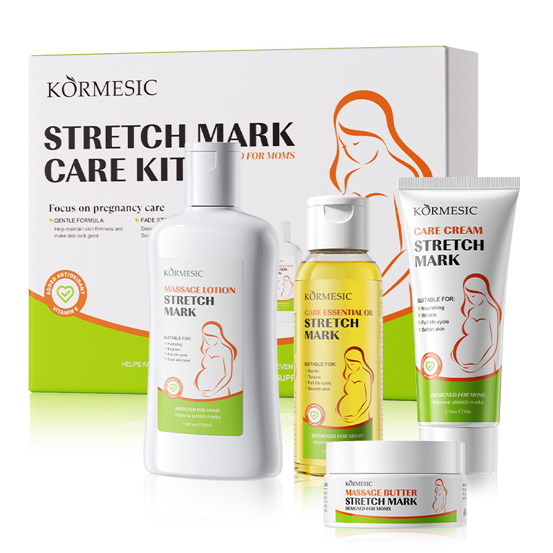 kit completo para el cuidado y prevención de estrías