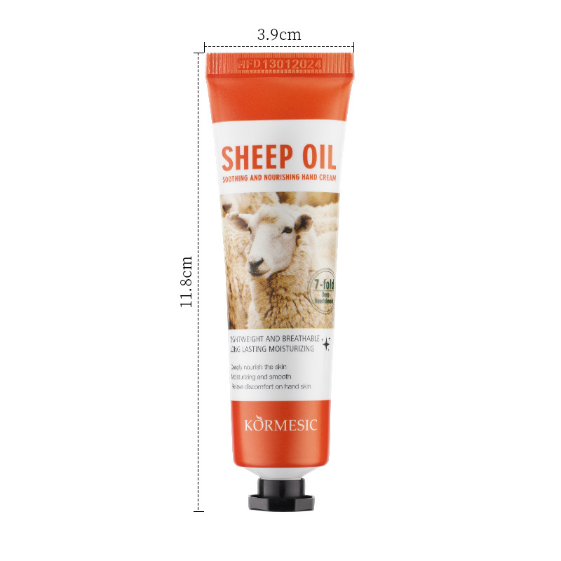 crema de manos de aceite de oveja / lanolina