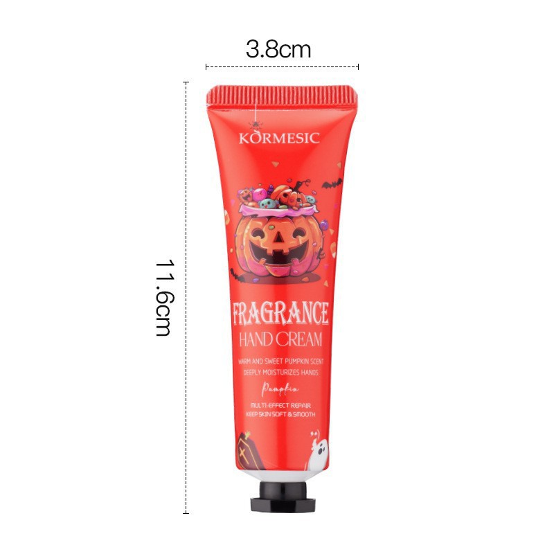 crema de manos perfumada de calabaza dulce
