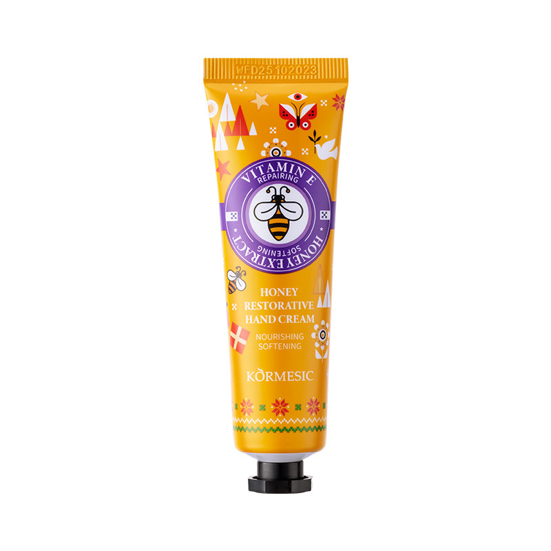 crema de manos restauradora de miel y vitamina E