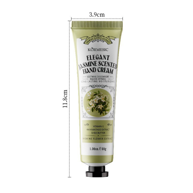 crema de manos perfumada de jazmín elegante