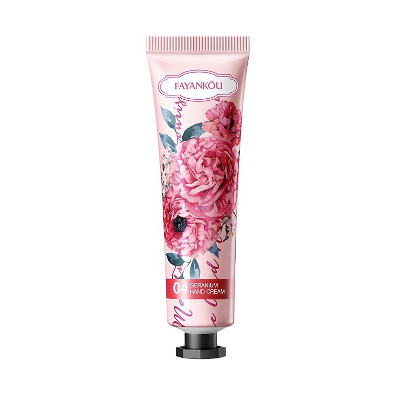[6942349716010] crema de manos hidratante y perfumada de geranio
