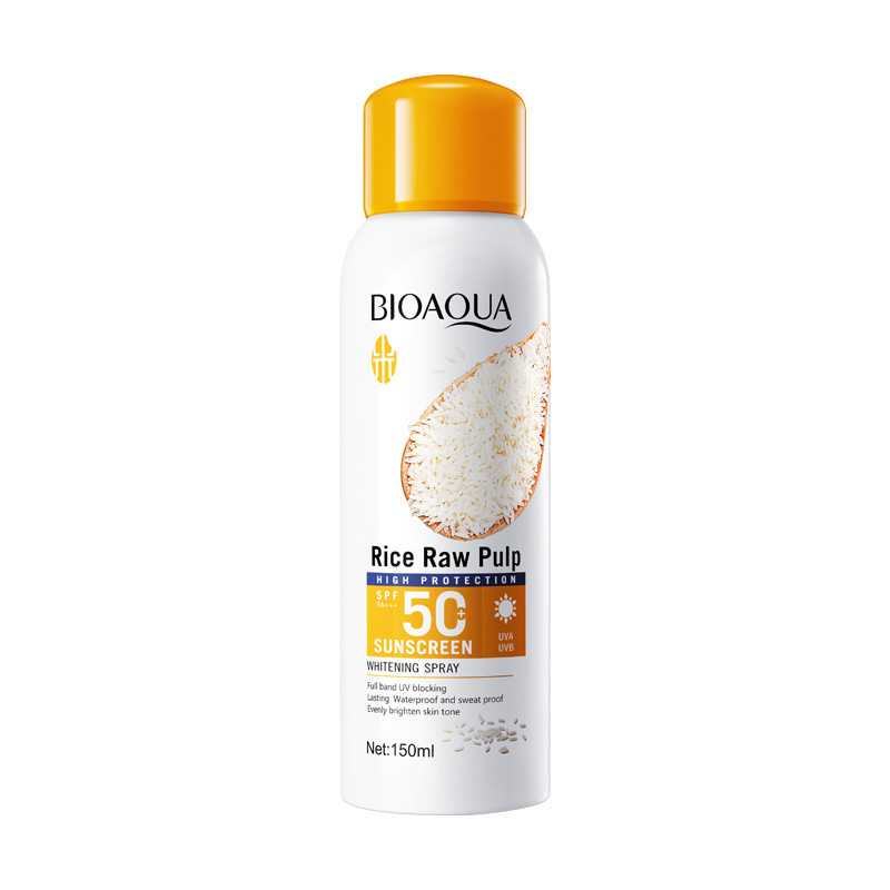 [6942349739019] protector solar en aerosol aclarante con extracto de pulpa de arroz