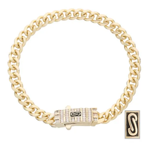 Pulsera Monaco 17cm 6mm