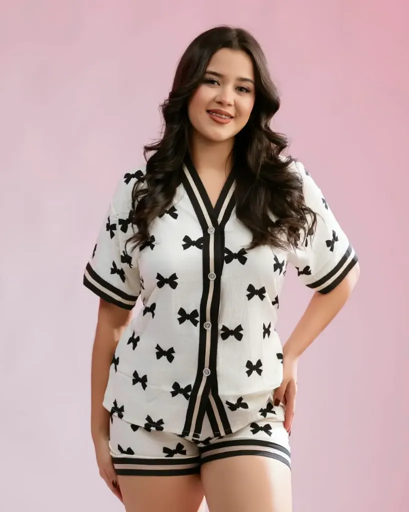 Pijama Short Sensuel de seda