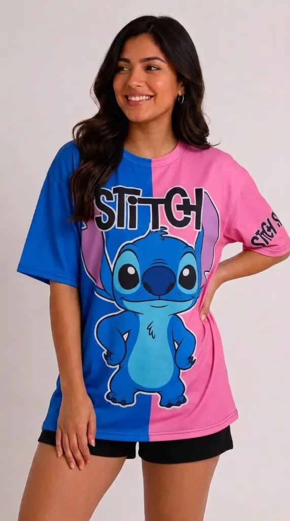 Camisa Oversize Personajes
