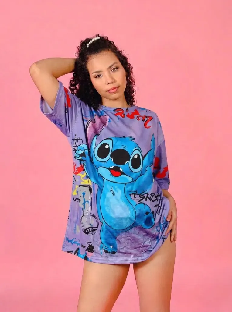 Camisa Oversize Personajes