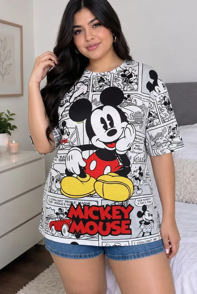 Camisa Oversize Personajes