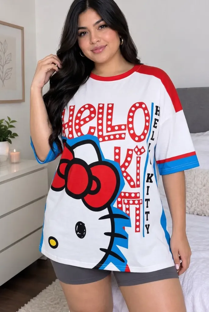 Camisa Oversize Personajes