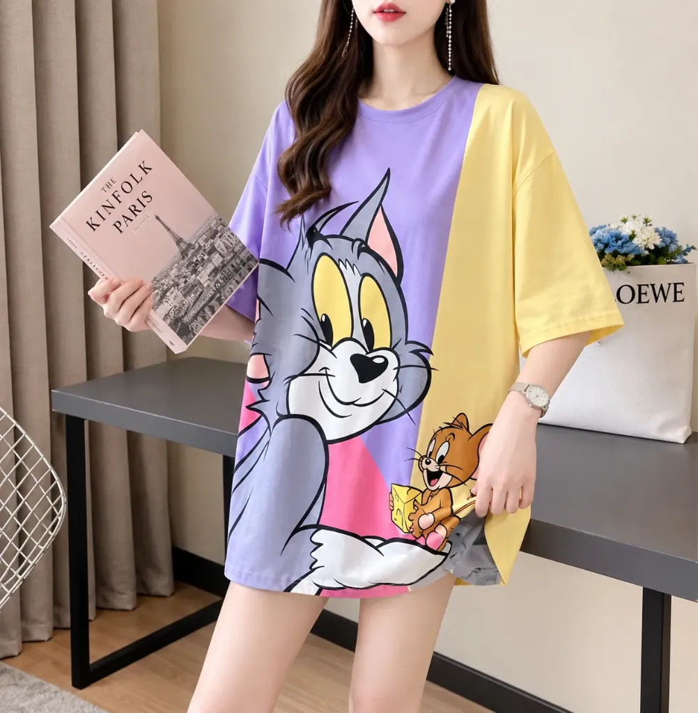 Camisa Oversize Personajes