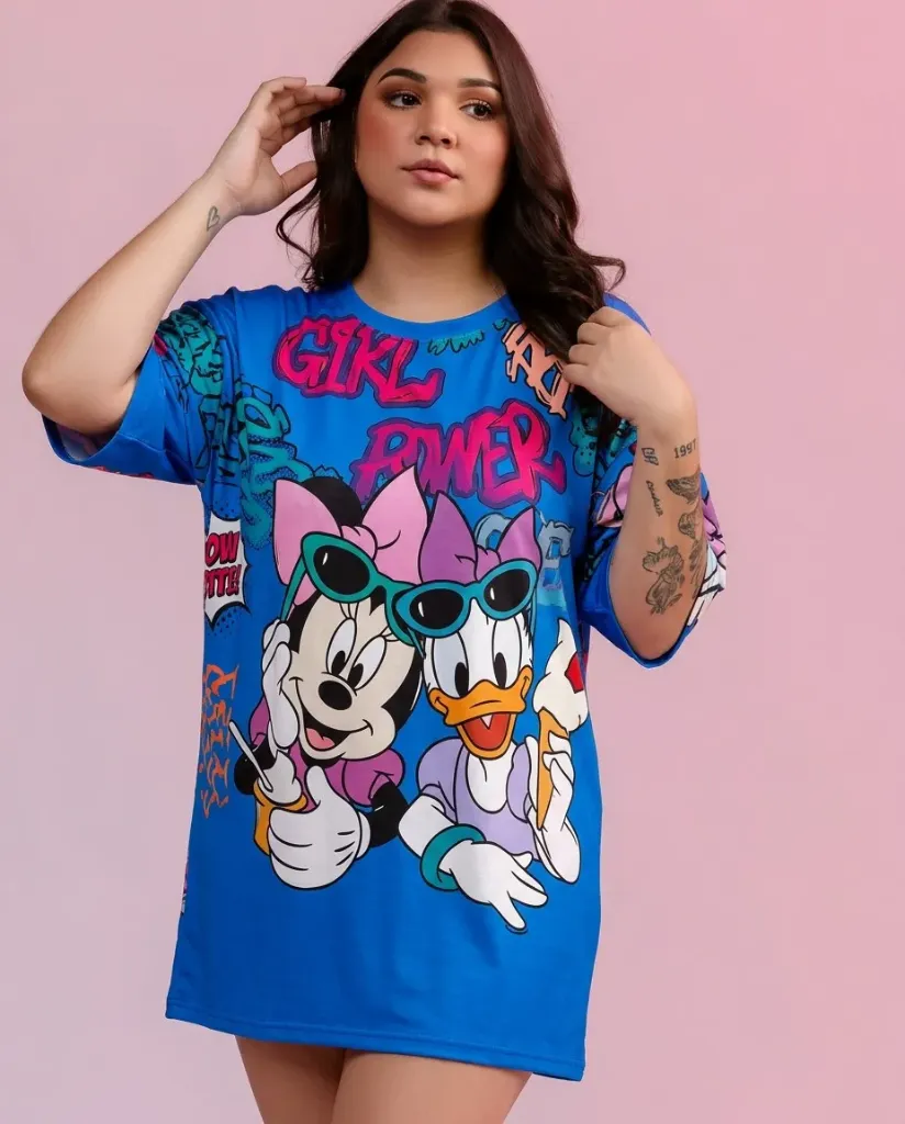 Camisa Oversize Personajes